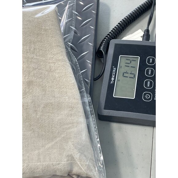 Madewell Pant Small Pull On Elastic Waist Linen Blend Wide Leg Beige Tan Coastal - Picture 9 of 9